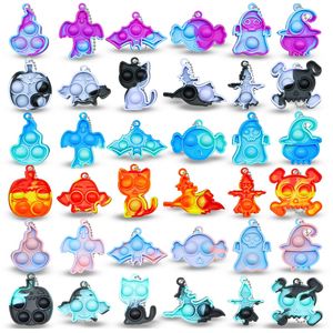 2024 Hot Party gynnar nyckelchain fidget Toys Bulk Stress Relief Sensory Toys Birthday Party Supplies For Kids