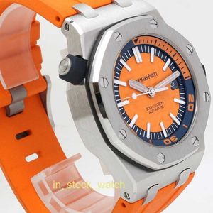 Aoipi Watch Luksusowy projektant Full - Offshore Mechanical Mens Watch 15710st OO A070CA01