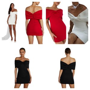 etek parti elbiseleri kadınlar için bodycon elbise mezuniyeti polyester düz renk diz a-line yay orta bel seksi beyaz siyah kırmızı s xl kadın elbise parti elbise