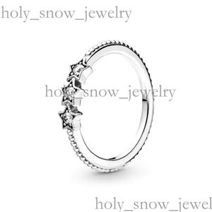 Pandoras Ring Designer Ring Pandorabracelet Charm Cluster Rings 2023 925 Silver Ring Celestial Sun & Moon Set S925 DIY Women Original Fine Jewelry High Quality 699