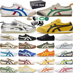 With Box Onitsukas Tiger Mexico 66 Sneakers Men Womens Casual Shoes Running Tokuten Kill Bill Birch Black White Yellow Beige Birch Peacoat Sports Outdoor Trainers