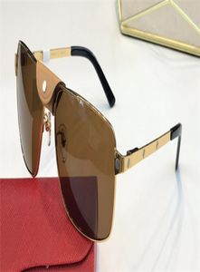 New fashion designer men sunglasses 3463387 square frame with small leather popular sales style UV400 protection lens top quality4485102