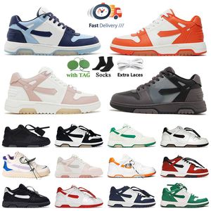 Designer Out Off Office Top Quality Casual Shoes Walking Men New Trainers Cheap Ooo Low Tops Sports Classic Sneakers Women Running Black Blue Green Vintage Distressed