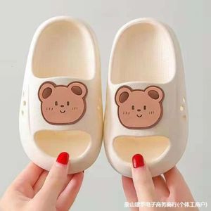 Children's Slippers, Summer Girls, Boys, Girls, One Word Slippers, Girls, Cool Slippers, Bathroom Boys, Cartoon Cute, Silent Babies