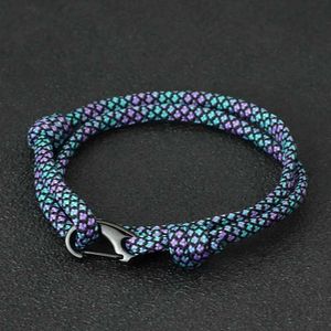 Bracelets de charme Novos homens PARACORD BRACELE