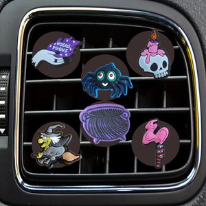 Interior Decorations Witch Cartoon Car Air Vent Clip Freshener Clips Per Replacement Conditioner Outlet Drop Delivery Otruj