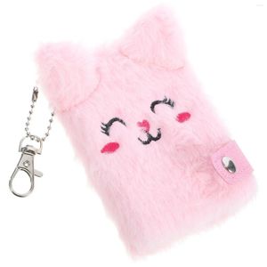 Kawaii Notebook Accessory Plush Cover Journal The Travel Writ Notebooks For Girls Lovely Diary Fluffy Cartoon Notepad