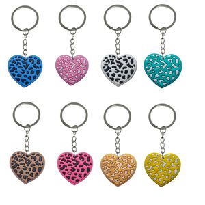 Keychains Lanyards Spotted Love KeyChain Nyckelkedja för flickor Kvinnor Keyring ryggsäckar Lämpliga skolväskor Klassrumspriser Purse handväska otbtk