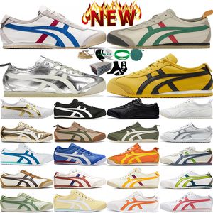 Z Box Onitsukas Tiger Mexico 66 Sneakers Men Women Buty Casual Buty bieganie moda zabójstwo Bill Bilch Biał Białe niebieskie niskie cięcie sporty na zewnątrz Trenerów na zewnątrz