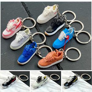 3D -Schuhmodle -Schlüsselanschlüsse Basketball Sport Schuh Key Anhänger Modezubehör Haltertasche Auto Schlüssel Ring Geschenk