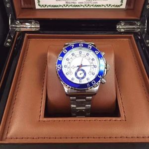 Mens 40mm watch master whole and retail stainless steel case folding buckle ceramic beacons sapphire glass four needle ti211r 277T