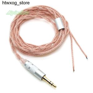 Headphones Earphones 3.5mm 3-Pole Jack DIY Earphone Cable Headphone Repair Replacement Cord OCC Wire Thick Outer Diameter about 4.0mm S24514 S24514