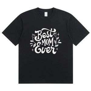 Женская футболка летняя новая любовь, лучшая мама, каждая модная спортивная женская футболка оригинальная проживание графическая одежда женская топ-капля корабль y240509