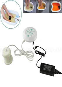 1set Detox Machine Ion Clearnse ionic Detox Bath Bath Aqua Cell Spa Machine Máquina de Footbath Massagem Detox.