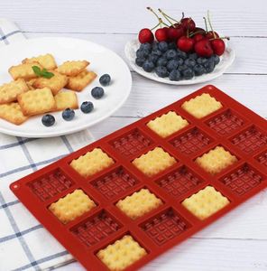 Baking Moulds Silicone Chocolate Mold DIY Square Waffle Making Tool Practical Christmas Kitchen Accessories9676316