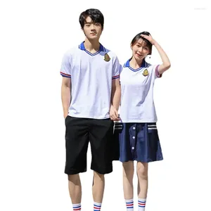 Set di abbigliamento C104 Middle School Student Uniform Class di laurea Cltohing Spring Outing Sports and Leisure Set