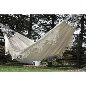 Camp Furniture Garden Hammock Brazilian Style Double Deluxe Camping Hammocks Outdoor and Terrace Tourist