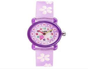 JNEW Brand Quartz Childrens Watch Loverly Cartoon Boys Girls Students Watches Silicone Band Candy Colour Wristwatches Cute Childre2948108