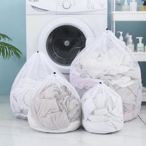 Wäschebeutel Mesh Bag Drawschnell-Waschkorb für BH Unterwäsche-Lagerorganisator Anti-Deformation Net
