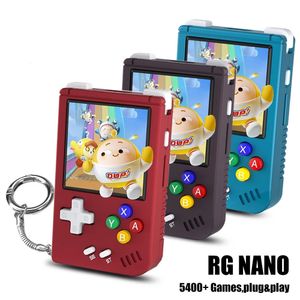 Anbernic RG nano retro Handheld Console rgnano Portable Mini Aluminium IPS Ekran 64G 5400 Game Gamer 240509