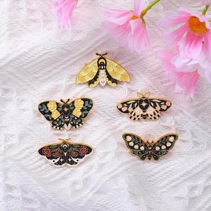Broscher utsökta fjärilar rosor insekt formar djurlegeringar märken anti-bländare tillbehör
