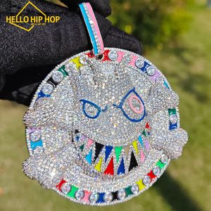 Hot selling hip-hop market with exaggerated design, Geng Gui domineering pendant necklaces, fashionable and personalized wholesale