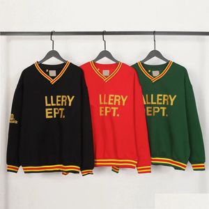 MENS PLUS STORLEK HOUDIES Sweatshirts Sizehoodies Passar Huven Casual Fashion Color Stripe Printing Asian High Quality Wild Breattable Lon Dhcsy