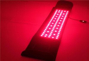 脂肪燃焼EMS赤色光療法赤外線LEDランプラップパッドバックウエストベルト255579のリポスリミングマシンベルト