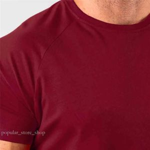 Designer T Shirt New Stylish Plain Tops Fitness Mens T Shirt Short Sleeve Comfortable Muscle Joggers Bodybuilding Tshirt Male Gym Clothes Slim Fit Summer Top 120