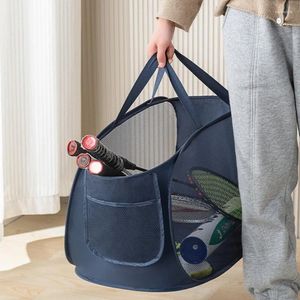 Сумки для стирки складываемая спортивная тренировочная сумка для хранения домашняя корзина бадминтона ракетка на открытом воздухе.