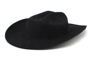 Nowy zamsz duży brzeg kowbojski kapelusz men039s vintage jazzowa impreza podróżna dżentelmen Panama Cowgirl Hats4276474