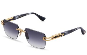 5A Eyewear Meta-Evo One DTS147 Gelglas Rabattdesigner Solglasögon för män Kvinnor Acetat 100% UVA/UVB med glasögon Bag Box Fendave