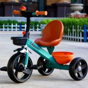 Carrinhos de bebê# crianças triciclo 1-3-6 bicicleta carrinho de bicicleta masculino e feminino Bicicleta bebê grande pode andar de brinquedos Kid Kick Scooter T240509