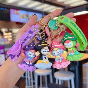 Magic Forest cartoon keychain doll Cute car key pendant bag pendant wholesale keychain doll