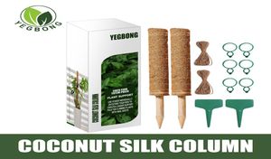 freight YEGBONG OEM ODM Coconut silk climbing pole suit plant support green pineapple pole coconut palm stick pile climbing f7782794