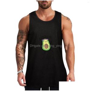 Men'S Tank Tops Mens Avocardio Avocado Top Gym T-Shirt Man Sleeveless Sexy Costume Shirt Drop Delivery Apparel Underwear Dhfjb