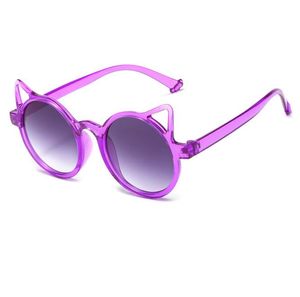 Children Cute Sunglasses Girls Summer Boys Cat ear sunglasses fashion sweet kids beach sunglasses