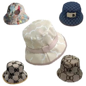 マンキャップバケツの帽子のボブデザイナーハットレディースハットゴラスワイドブリム刺繍調整可能なデザイナーキャップトラベルビーチモダンファッションレジャーFA120 H4