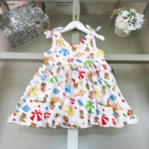 Top Girls Kleider Kids Designer Kleidung Baby Rock ärmellose Hosenträger Kinderpartydresse Größe 90-130 cm Prinzessin Kleid 24APRIL