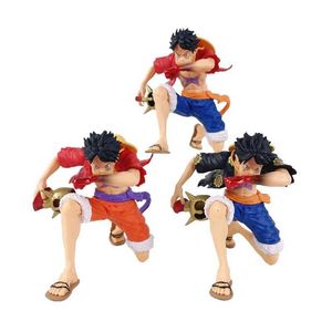 Action Toy Figures 12cm One Piece Figure Luffy Blow Figurine PVC Model Statue Doll Monkey D Luffy Gear 2 Wano Country Action Figure Children Gifts Y240514