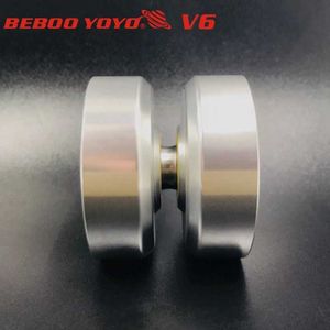 Yoyo beboyoyo bollbärande beboo yoyo v6 legering aluminium legering yo metall professional yo leksak 2