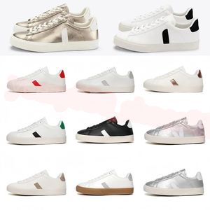 2024 Classic French Brasilien Green Low-Carbon Life V Organic Cotton Flats Platform Sneakers Women Casual Classic White Designer Shoes Mens Loafers 36-45 Y52