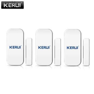 Alarm systems KERUI 433mhz wireless door and window sensor open detector GSM TN home alarm system home safety voice Burglar intelligent alarm system WX