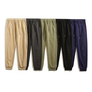 Spring i jesień dresowe puchy męskie i damskie Czyste bawełniane luźne spodnie Mult-color Classic Trend Sports Sports Rekret
