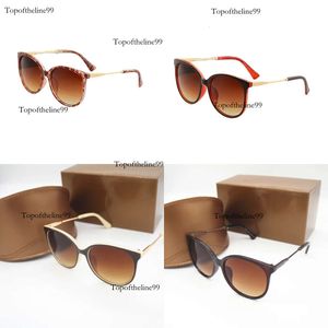 Okulary przeciwsłoneczne okulary przeciwsłoneczne designer męskie damskie obudowy Brown metalowe oryginalne wydanie