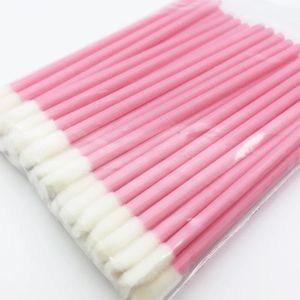 500/1000 PCS engångssläppborste kvinnor Tillbehör Partihandel Läppstift Gloss Wands Applicator Perfect Make Up Tool 240511