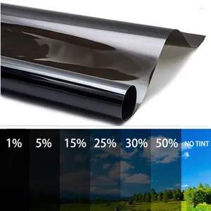 Adesivos de janela 300x50cm VLT TINT 5% -50% Film Glass Adster Shade Sun para Filmes de Protetor de Protetor UV Tining de Construção de Carros