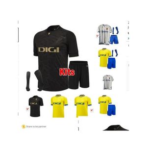 Футбольные трикотажные изделия 2023 2024 г. Cadiz FC Real Zaragoza Negredo Camisetas de Futbol Lozano Bodiger Juan Camiseta 23 24 Men Kids T.bongonda Sob Otodr