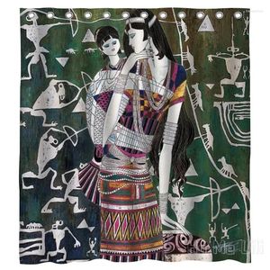 Shower Curtains Beautiful And Rich Xishuangbanna Curtain Bathroom Accessories