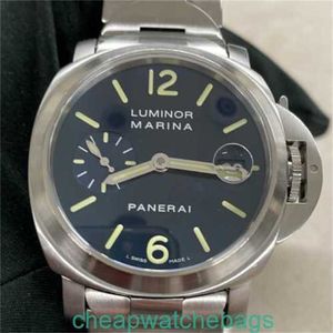 Panerei Luminors Marina Titta på lyxiga armbandsur Automatiska rörelser Watches Luminors Marina Steel Automatisk klocka 40mm unisex Watch Pam00070 i Stoc Jaho